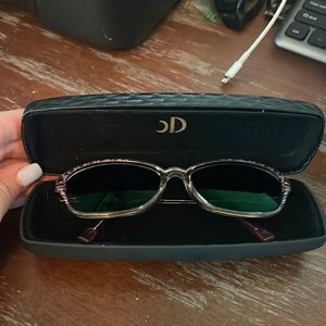 Catherine Deneuve CD313 Pur sunglasses with black logo case